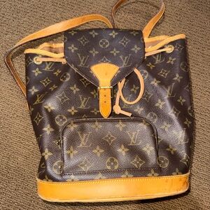 Vintage Louis Vuitton Mini Montsouris Backpack